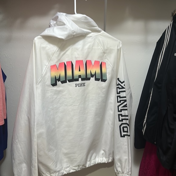 Pink Miami windbreaker - Picture 2 of 2